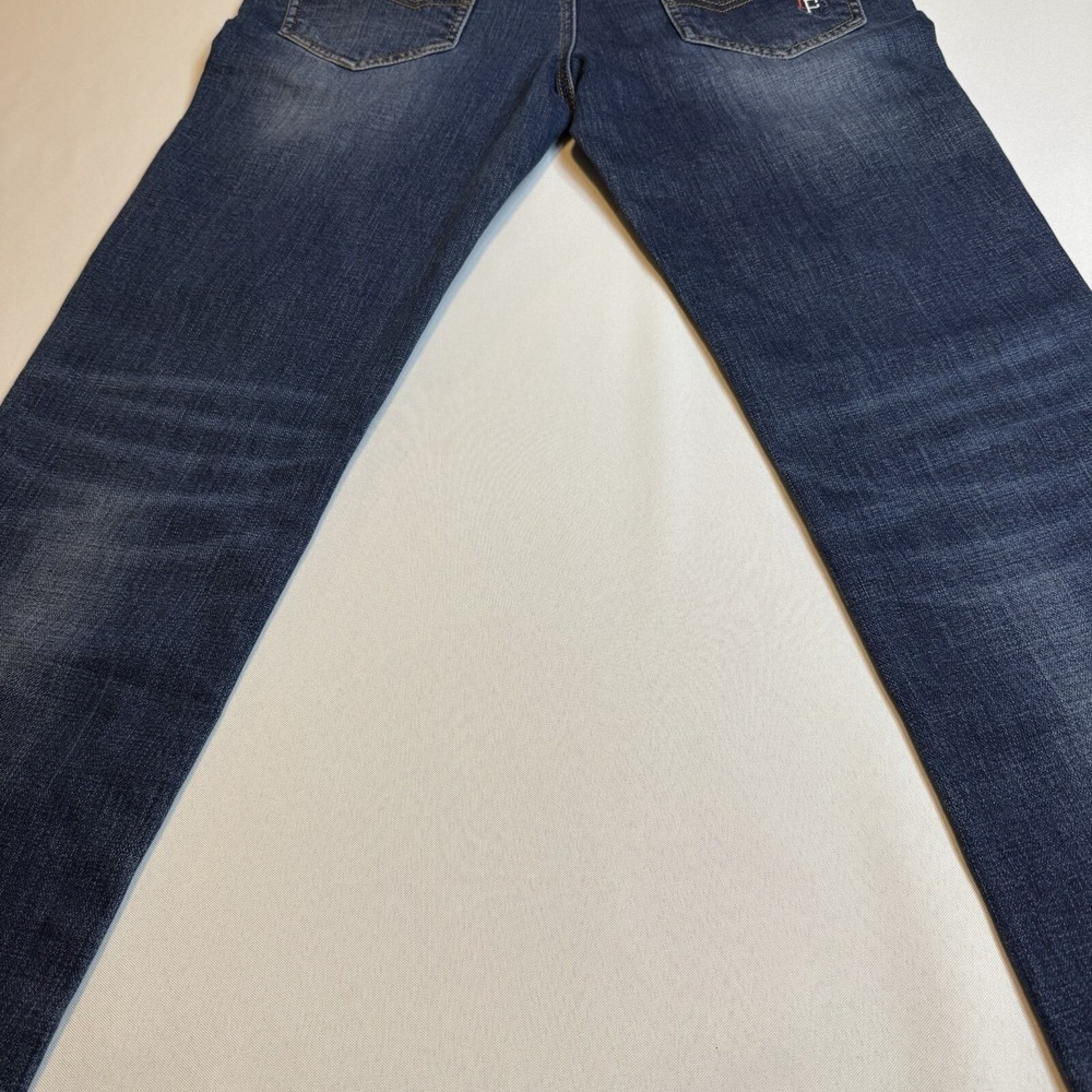NWT Londa Polo Equestrian Preppy Denim Datk Wash Straight Leg Luxury‎ Jean 32/32 - Picture 6 of 16